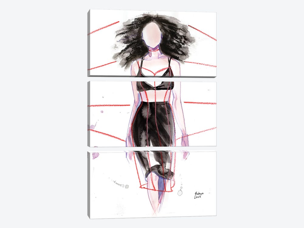 Chromat by Heart Of Lily 3-piece Canvas Artwork
