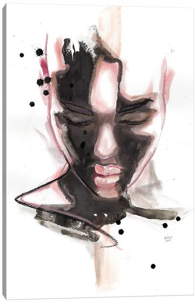 Ciara Canvas Art Print - Abstract Figures Art