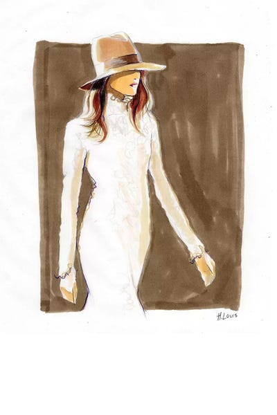Heart Of Lily: Cowgirl In Lace Dress by Heart Of Lily