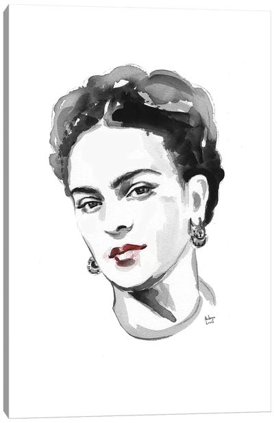Frida Kahlo Canvas Art Print - Hodaya Louis