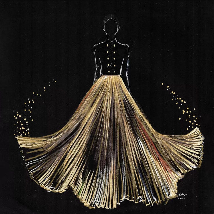 Gold Pleated Magic