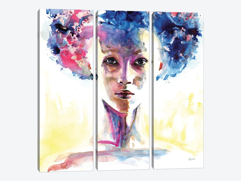 Iman by Heart Of Lily 3-piece Art Print