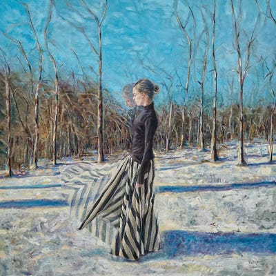 January by Heart Of Lily framed wall art