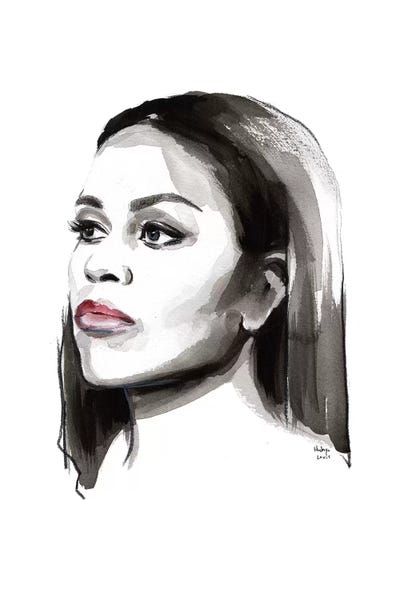 Advocacy Art: Michelle Obama by Heart Of Lily