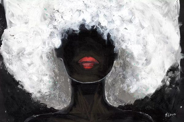 Advocacy Art: Poppy Red Lips by Heart Of Lily