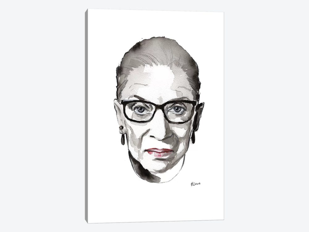 RBG by Heart Of Lily 1-piece Canvas Art Print