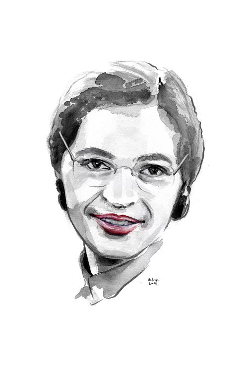 Rosa Parks by Heart Of Lily wall art