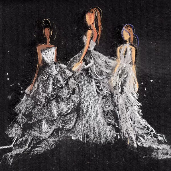 Fashion Illustrations: Silver Gala by Heart Of Lily
