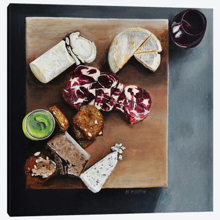 Cheese Please Canvas Print #HMA2} by Heidi Martin Canvas Art