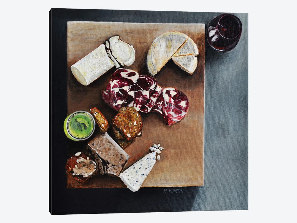 Cheese Please by Heidi Martin 1-piece Canvas Art