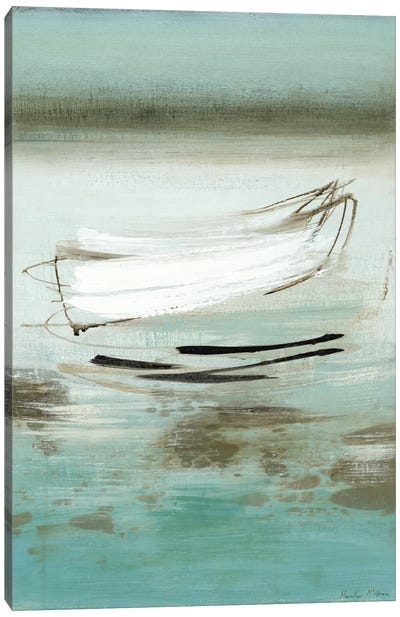 Canoe Canvas Art Print - Canoes