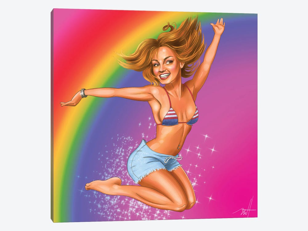 Britney Free by Michael Horner 1-piece Canvas Print