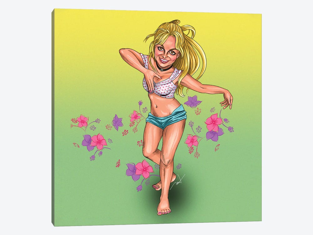 Britney Dance by Michael Horner 1-piece Canvas Art