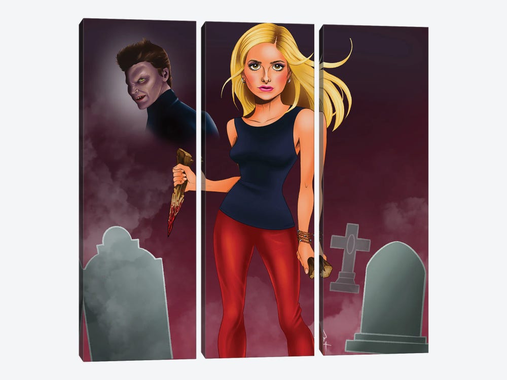 Buffy by Michael Horner 3-piece Canvas Print