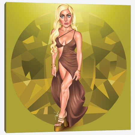 Gaga Canvas Print #HMH29} by Michael Horner Art Print