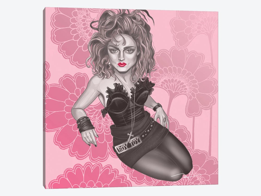 Madonna 1985 by Michael Horner 1-piece Canvas Print