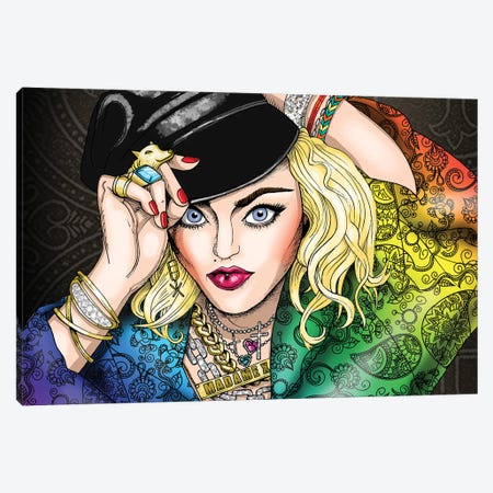 Madonna Crave Canvas Print #HMH39} by Michael Horner Canvas Art