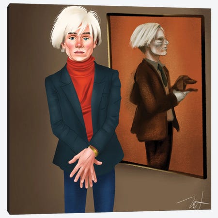 Warhol Canvas Print #HMH60} by Michael Horner Art Print