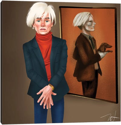 Warhol Canvas Art Print - Michael Horner