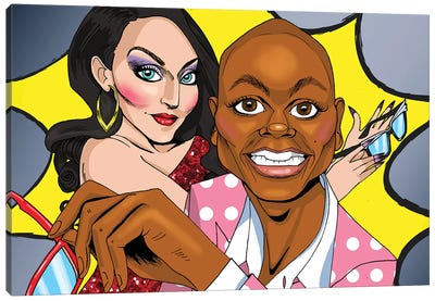 What's The T Canvas Art Print - RuPaul's Drag Race