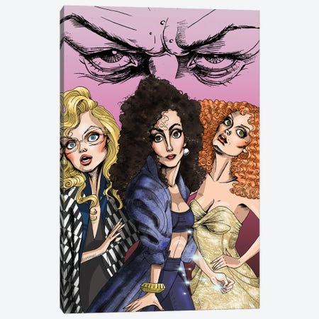 Witches Of Eastwick Canvas Print #HMH64} by Michael Horner Canvas Artwork