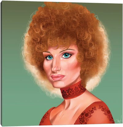 Barbra Canvas Art Print - Barbra Streisand