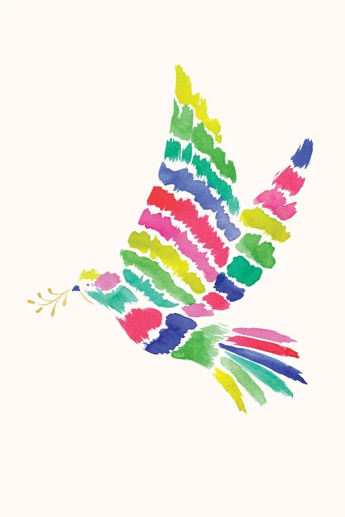 Christmas Dove by Heather McLaughlin wall art
