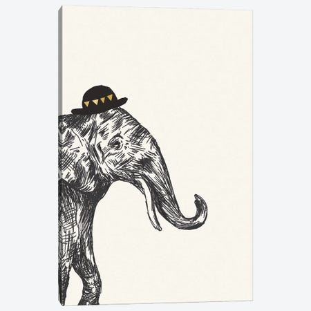 Elephant I Canvas Print #HML4} by Heather McLaughlin Canvas Art