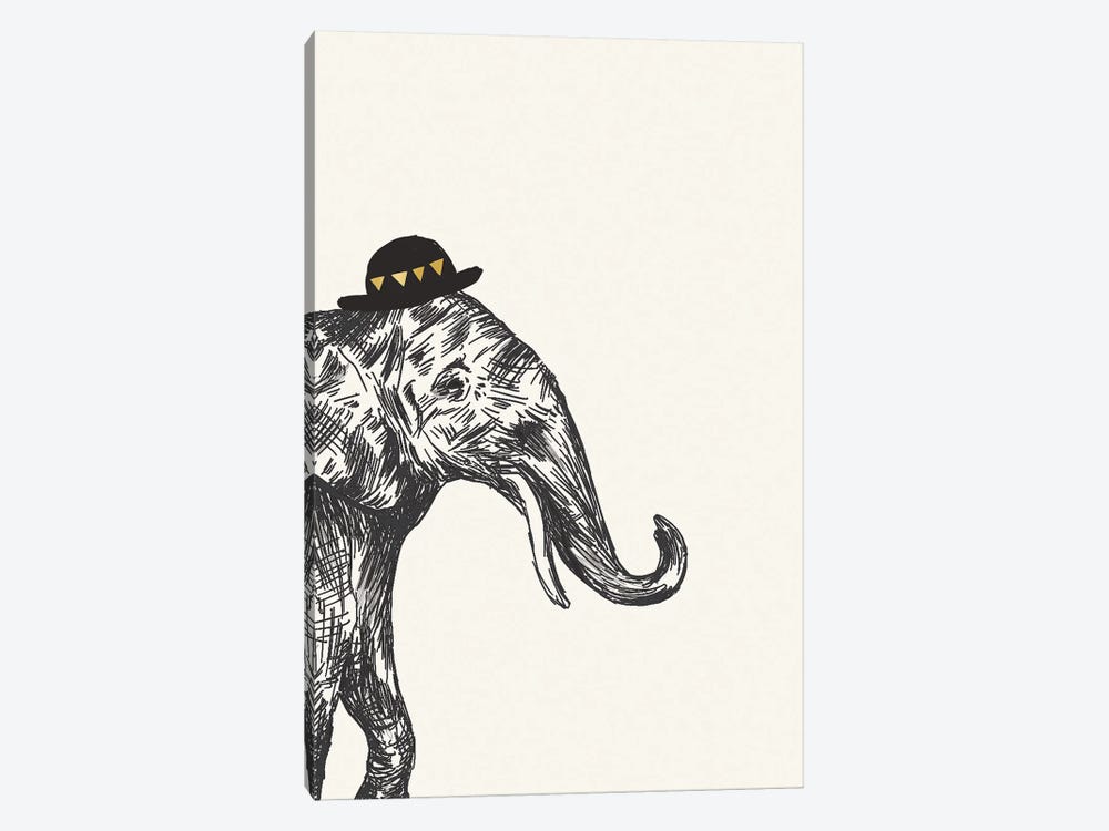 Elephant I by Heather McLaughlin 1-piece Canvas Print