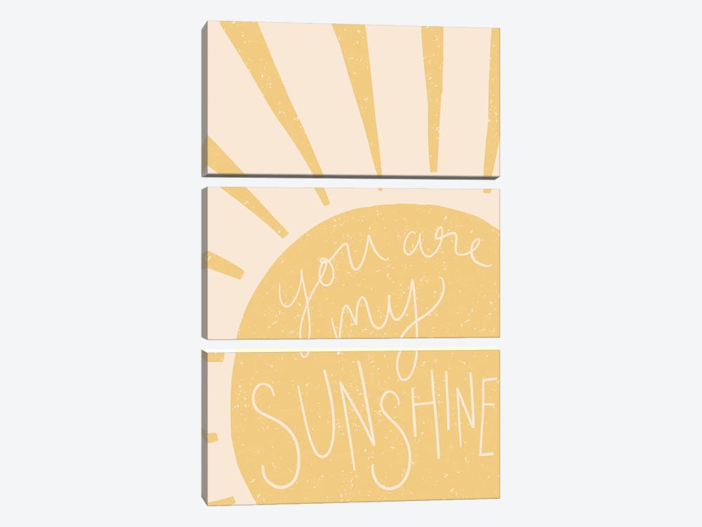 You Are My Sunshine I by Heather McLaughlin 3-piece Art Print