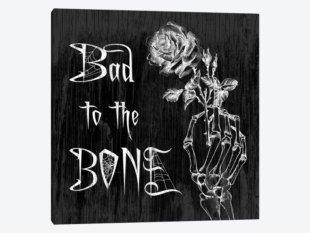 Bad To The Bone by 5by5collective 1-piece Canvas Print