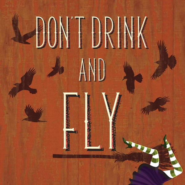 Crows: Don't Drink And Fly by 5by5collective