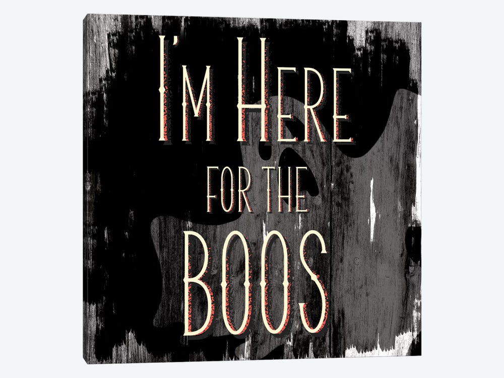 I'm Here For The Boos by 5by5collective 1-piece Canvas Art Print