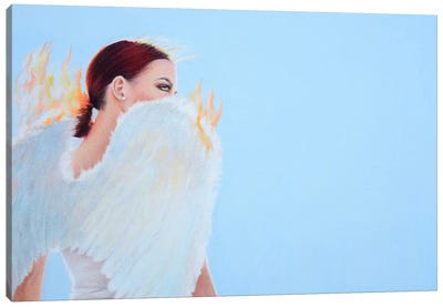 Untouchable Canvas Art Print - Angel Art