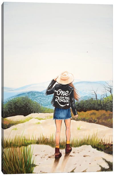 One For The Road Canvas Art Print - Anna Hammer