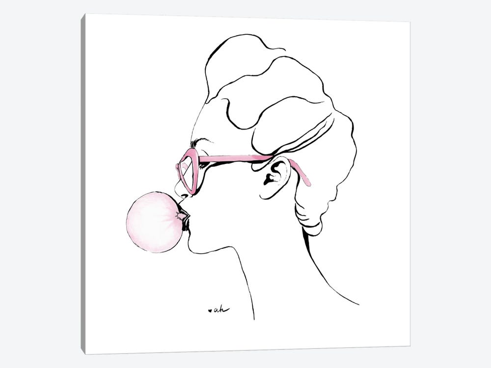 Bubble Gum by Anna Hammer 1-piece Art Print