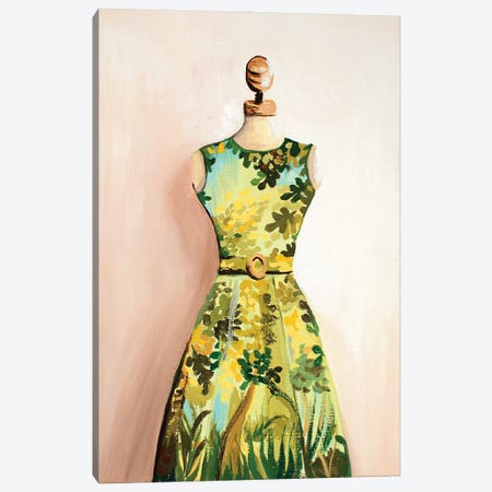 The Dress Canvas Print #HMR157} by Anna Hammer Canvas Artwork