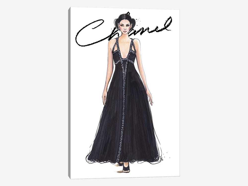 Chanel I With Logo by Anna Hammer 1-piece Art Print