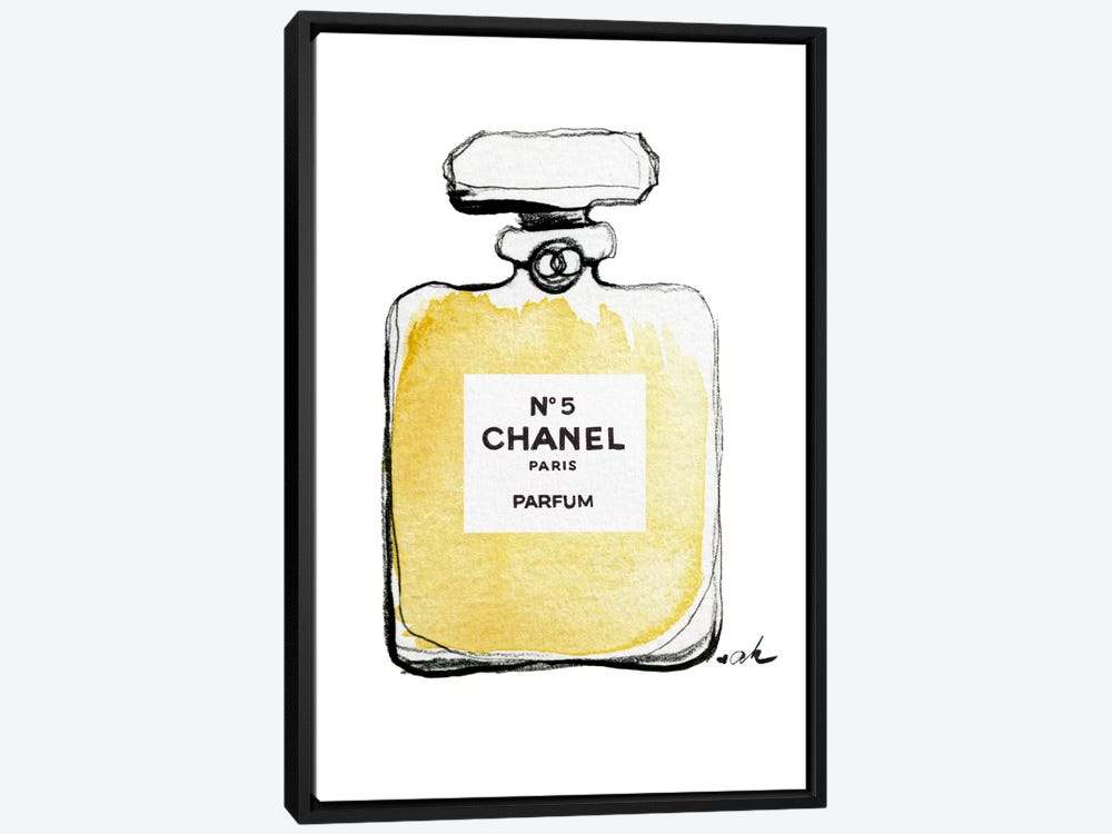 How to draw a Chanel perfume bottle / Easy drawings / drawings for  beginners 