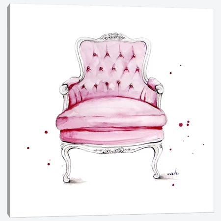 Have A Seat Canvas Print #HMR56} by Anna Hammer Canvas Art Print