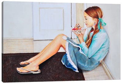 Marcela Canvas Art Print - Anna Hammer