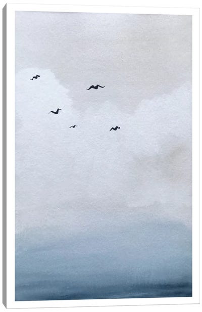Birds Canvas Art Print - Anna Hammer