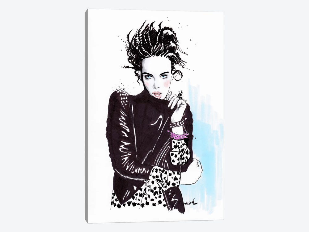Rock And Leather by Anna Hammer 1-piece Art Print