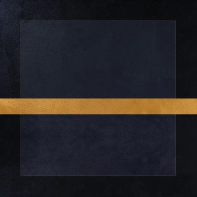 Abstract Spark Square II by Helo Moraes framed canvas print