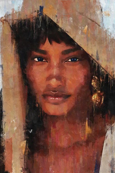 Abstract United Colors III by Helo Moraes canvas print