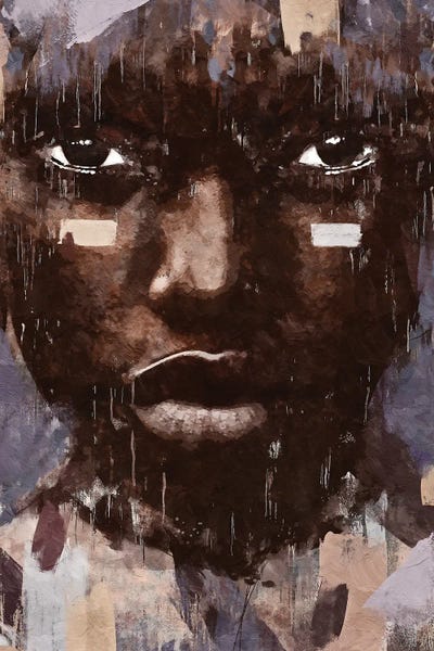 African Heritage: Abstract United Colors XII by Helo Moraes