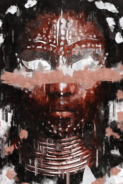 African Heritage: Abstract United Colors XIII by Helo Moraes