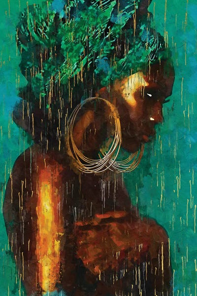 African Heritage: Abstract United Colors XV by Helo Moraes