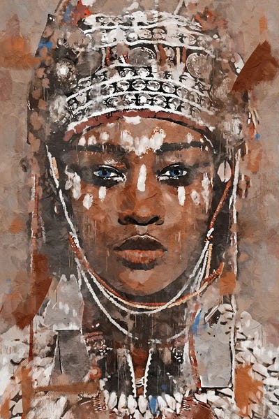 Abstract United Colors XXIV by Helo Moraes canvas print