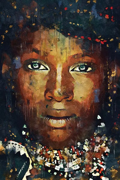 African Heritage: Abstract United Colors XXVII by Helo Moraes